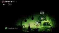 Speak with Moss Druid to brew Mossberry Stew (Image via Team Cherry || YouTube@100% Guides)